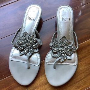 Silver Sandals